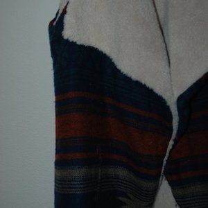 steve madden fuzzy vest xs